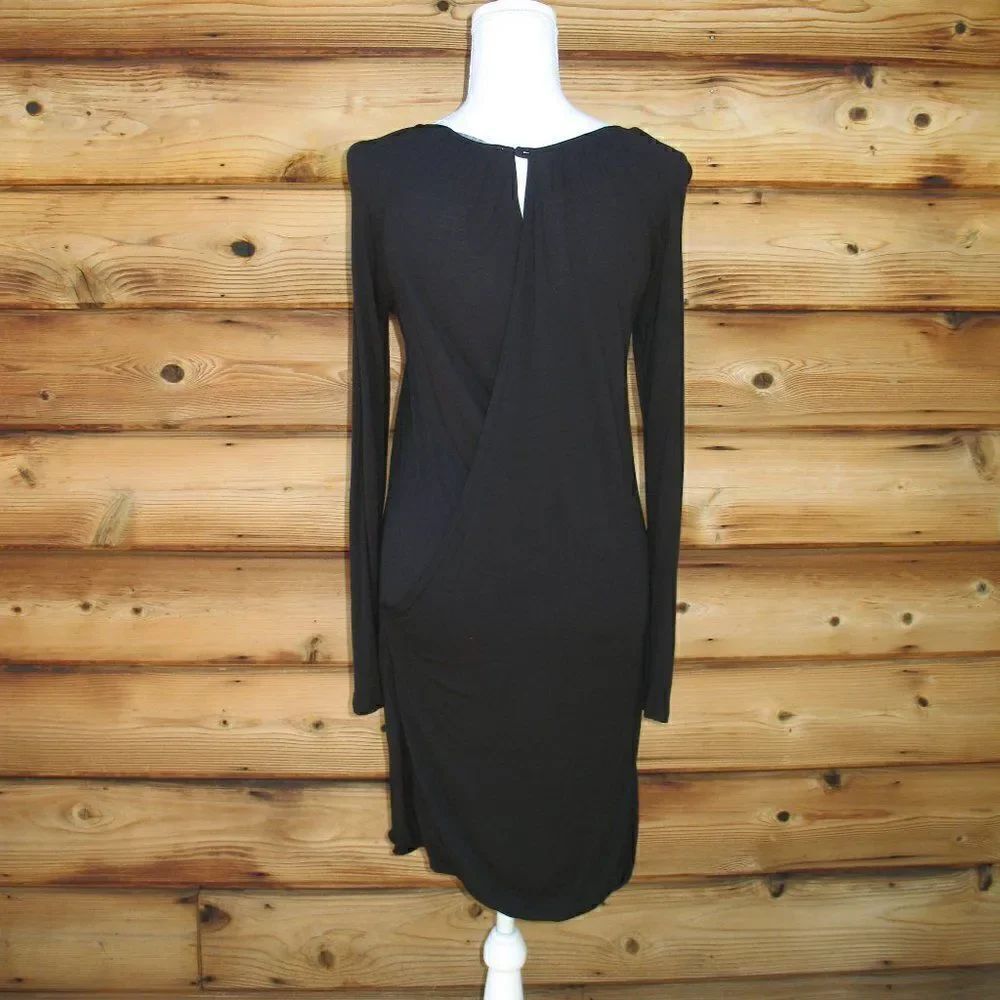 Reiss Black Jersey Dress